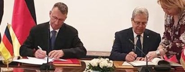 توقيع اتفاقية تعاون مالي بين تونس وألمانيا 