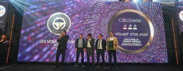 Coccinelle reçoit le Volant d’or 2023 "Leader de l'Innovation en Solutions de Mobilité"