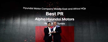 Hyundai Tunisie honorée par le Label "Best PR" lors de la convention régionale de Hyundai Motor Company à Jakarta