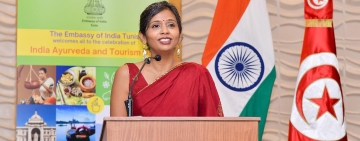   L'Ambassade de  l’Inde  à Tunis célèbre la  Journée internationale de l'Ayurveda et du tourisme