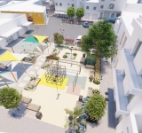 Inauguration de la Place Garibaldi et de la Rue Victor Hugo à Sousse