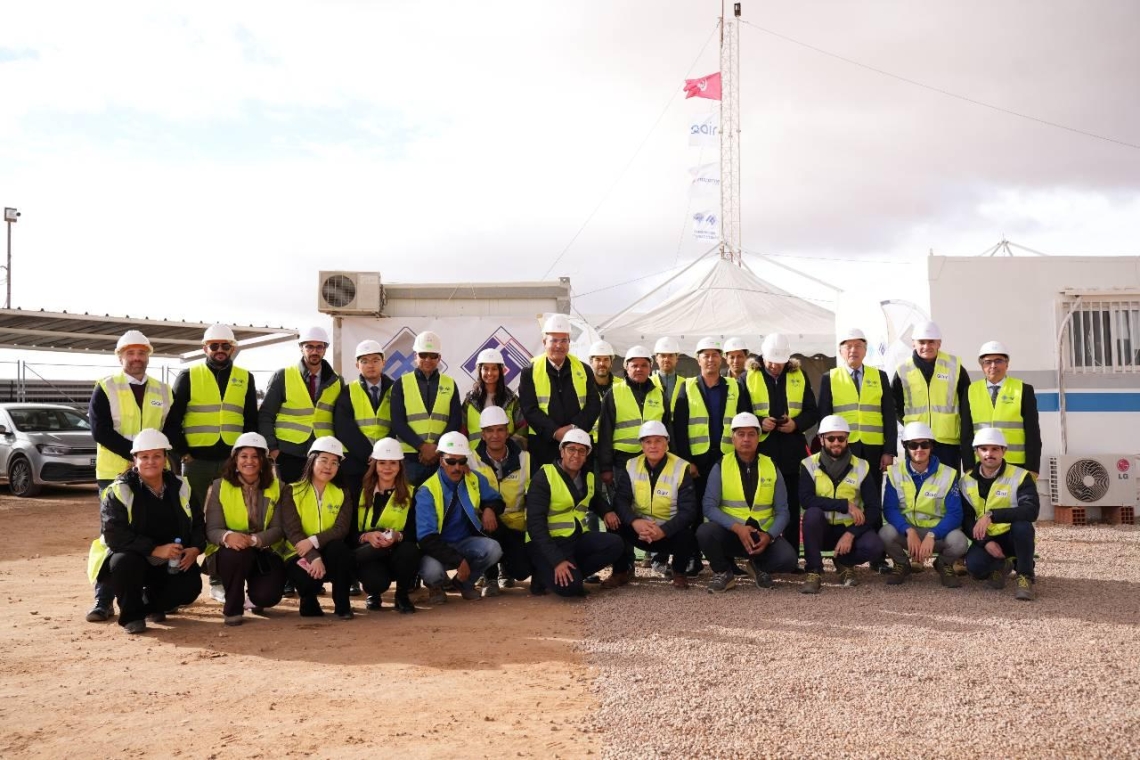 Énergie solaire en Tunisie : Pose de la première pierre pour deux projets innovants à Feriana