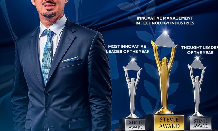 Mansoor Rashid Al-Khater, CEO de Ooredoo Tunisie, obtient TROIS AWARDS AUX STEVIE® AWARDS 2025