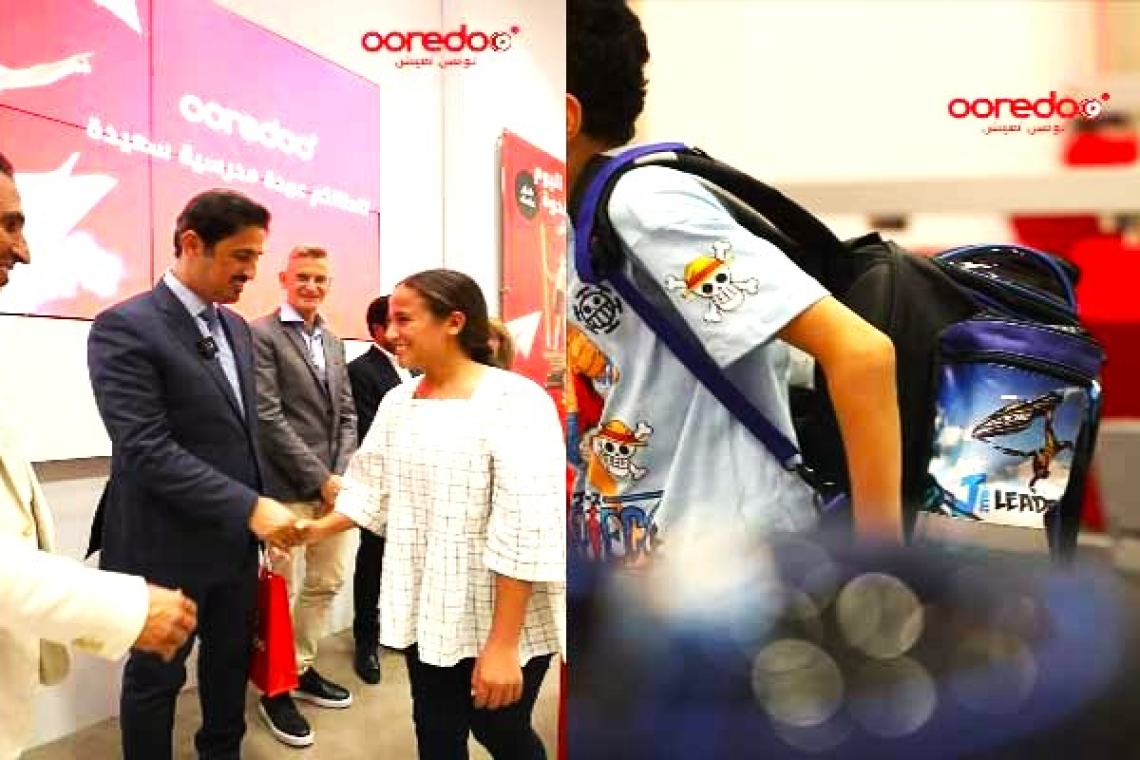 Ooredoo apporte espoir et sourires à 400 enfants de Kafel Elyatim pour la rentrée scolaire