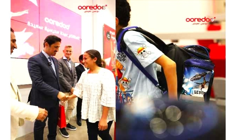 Ooredoo apporte espoir et sourires à 400 enfants de Kafel Elyatim pour la rentrée scolaire