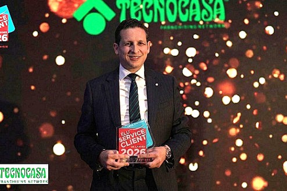 Tecnocasa Tunisie  remporte le prix  Élu Meilleur Service Client de l’Année 2026